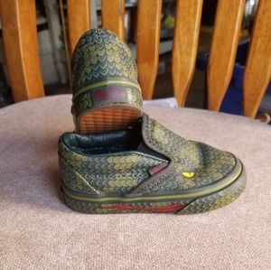 VANS Lizard Snake Skate Shoes Size 5 